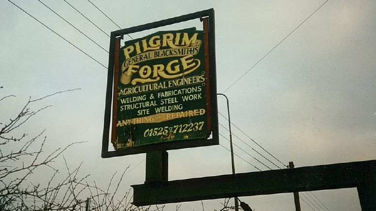 Old General Blacksmith Signage